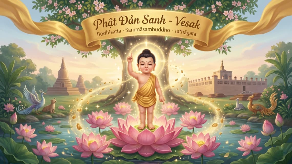 Tâm niệm mùa Phật đản