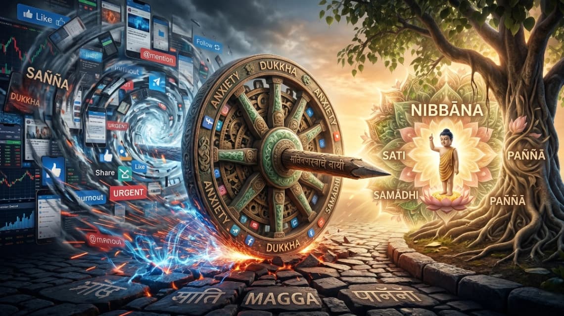 Sự chênh vênh giữa kỷ nguyên số: Đức Phật đản sanh để chữa trị căn bệnh nào của thế kỷ 21?